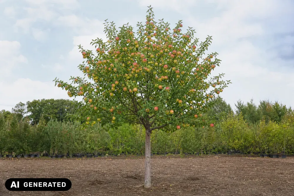 Apfel 'Kaiser Wilhelm' – Malus domestica 'Kaiser Wilhelm', Bild 4