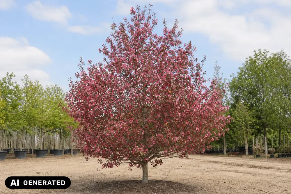 Zierapfel 'Rudolph' – Malus 'Rudolph', Bild 2