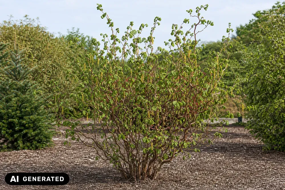 Korkenzieherhasel – Corylus avellana 'Contorta', Bild 3