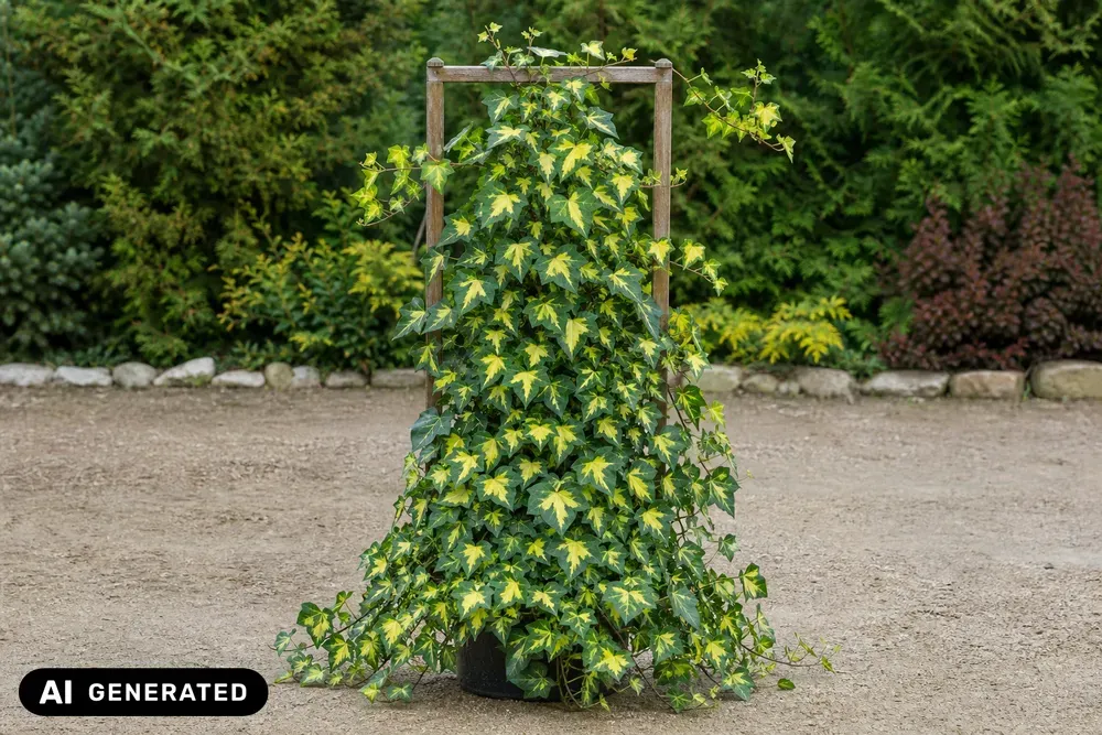 Gelbbunter Efeu 'Goldheart' – Hedera helix 'Goldheart'