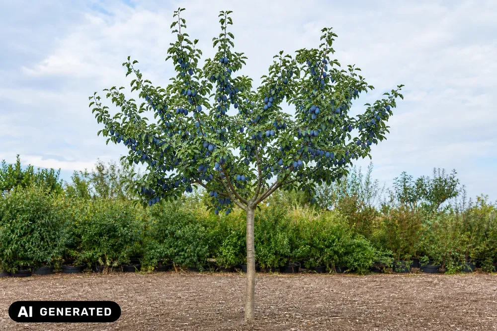 Zwetsche 'Hauszwetsche' – Prunus domestica 'Hauszwetsche', Bild 4