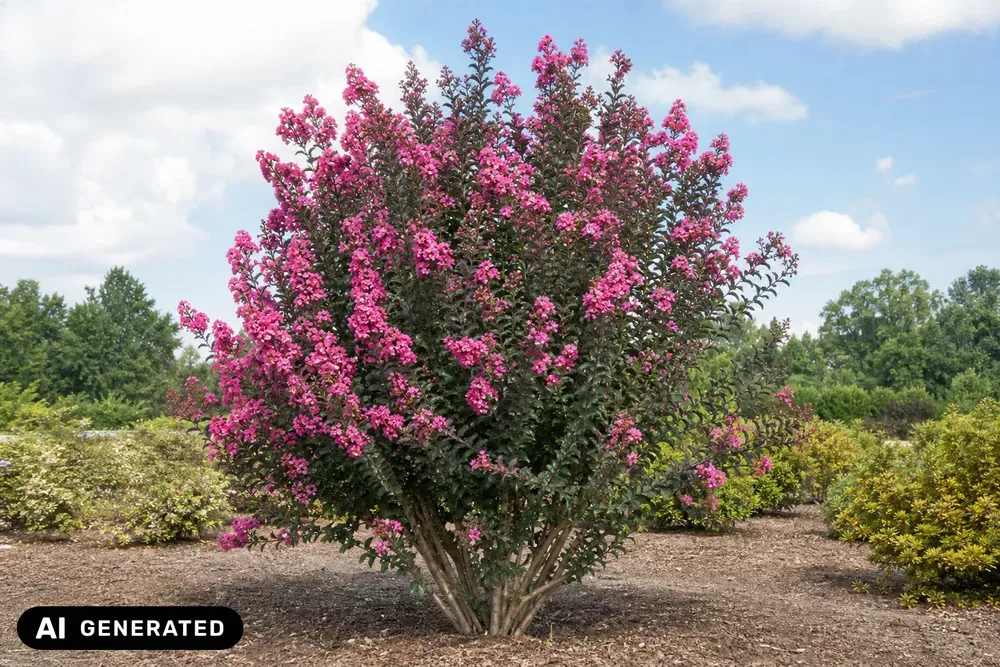 Kreppmyrte 'Rhapsody in Pink' – Lagerstroemia indica 'Rhapsody in Pink'