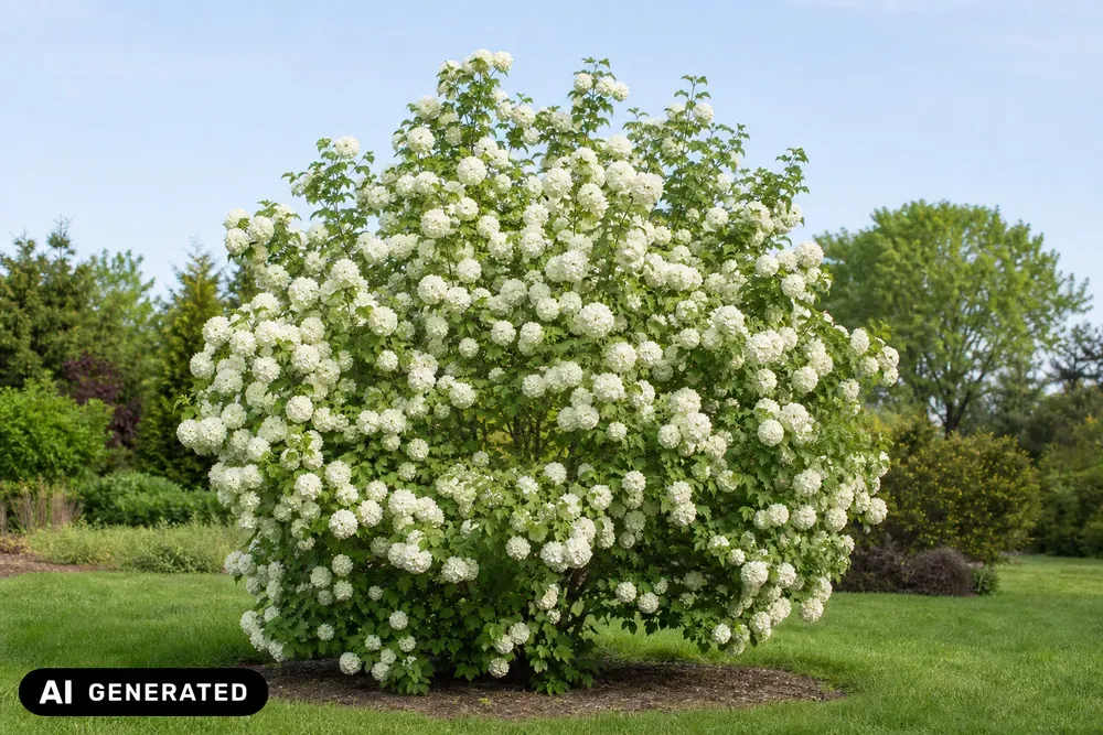 Großblumiger Duft-Schneeball – Viburnum × carlcephalum, Bild 3