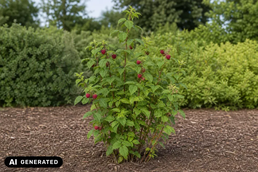 Herbst-Himbeere 'Autumn Bliss' – Rubus idaeus 'Autumn Bliss', Bild 3