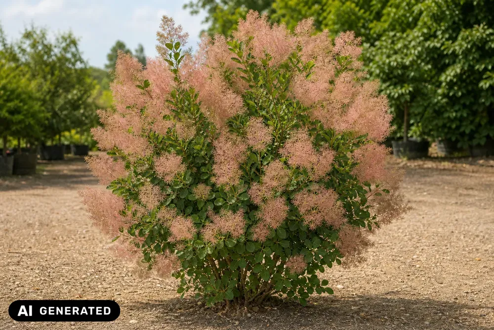 Perückenstrauch 'Young Lady' – Cotinus coggygria 'Young Lady', Bild 2