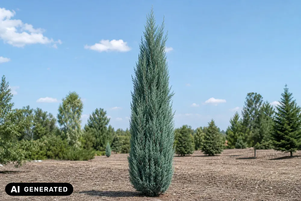 Blaue Säulen-Arizona-Zypresse 'Fastigiata Glauca' – Cupressus arizonica 'Fastigiata Glauca', Bild 2