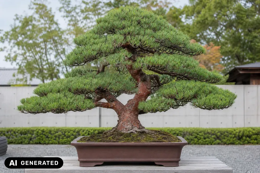 Japanische Rot-Kiefer 'Umbraculifera' – Pinus densiflora 'Umbraculifera', Bild 2