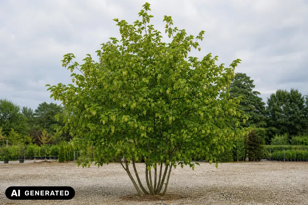 Europäische Hopfenbuche – Ostrya carpinifolia, Bild 6