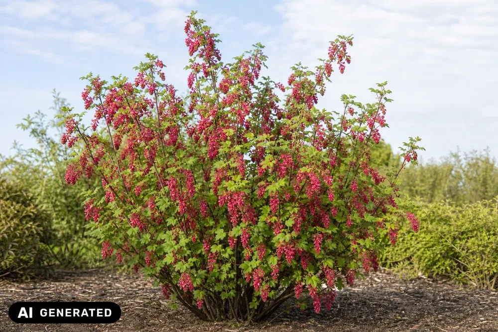 Blut-Johannisbeere 'Pulborough Scarlet' – Ribes sanguineum 'Pulborough Scarlet', Bild 2