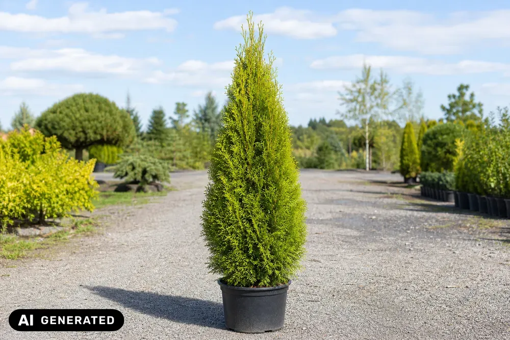 Abendländischer Lebensbaum 'Smaragd Light' – Thuja occidentalis 'Smaragd Light'