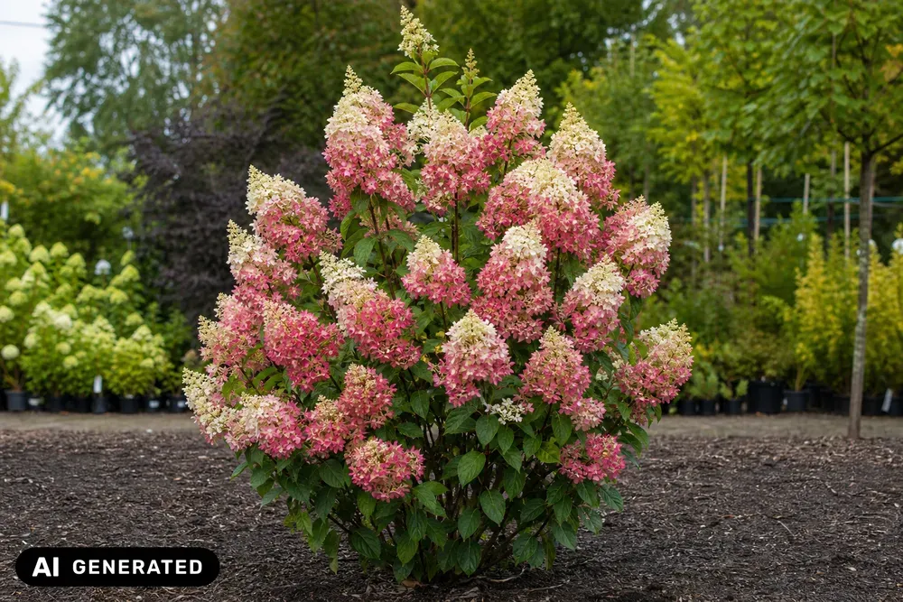 Rispenhortensie 'Bloody Marie' – Hydrangea paniculata 'Bloody Marie', Bild 2