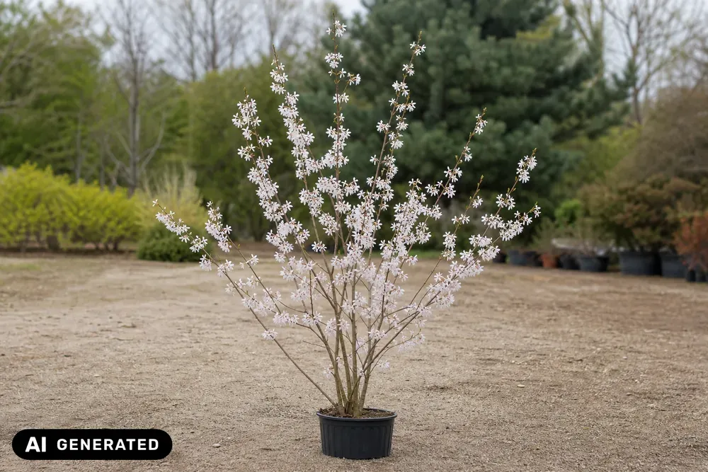 Schneeforsythie – Abeliophyllum distichum