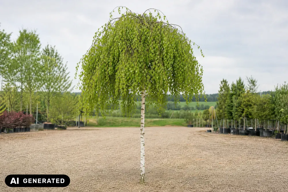 Trauerbirke 'Youngii' – Betula pendula 'Youngii', Bild 2