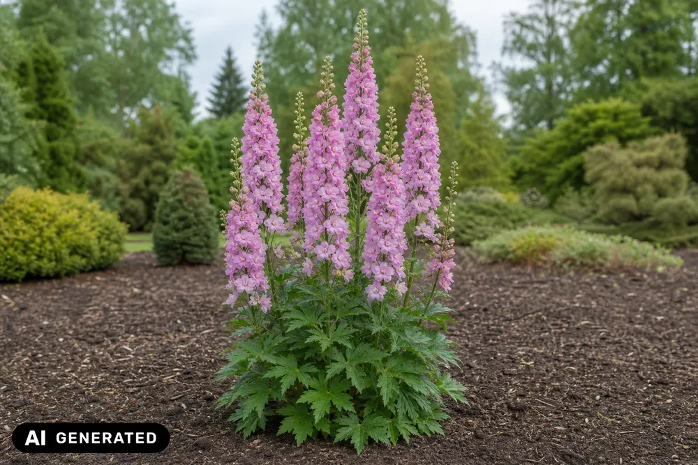 Pacific-Rittersporn 'Astolat' – Delphinium pacific 'Astolat', Bild 2