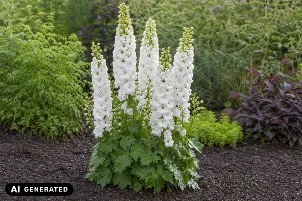 Garten-Rittersporn 'Diamant' – Delphinium × cultorum 'Diamant'