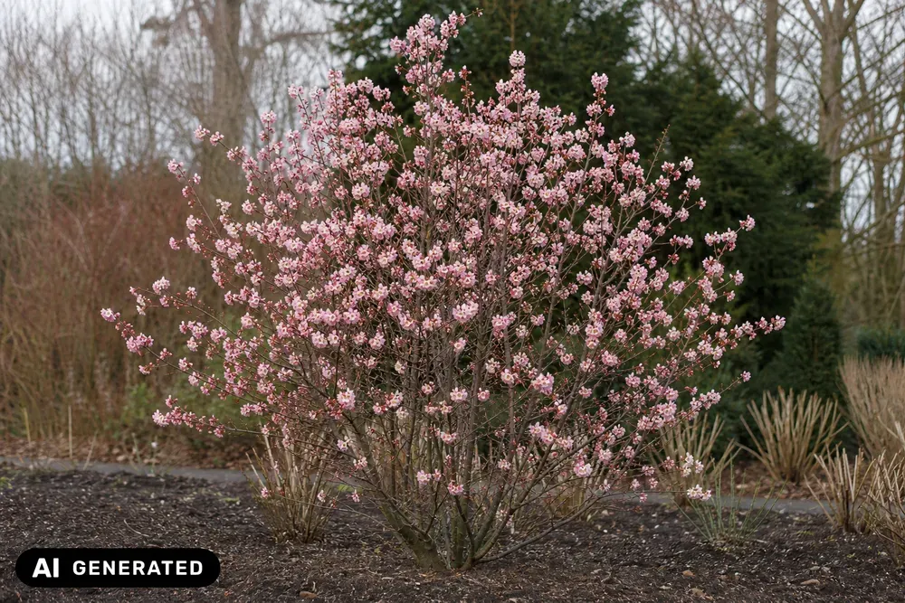 Bodnant-Winterschneeball 'Dawn' – Viburnum × bodnantense 'Dawn', Bild 2