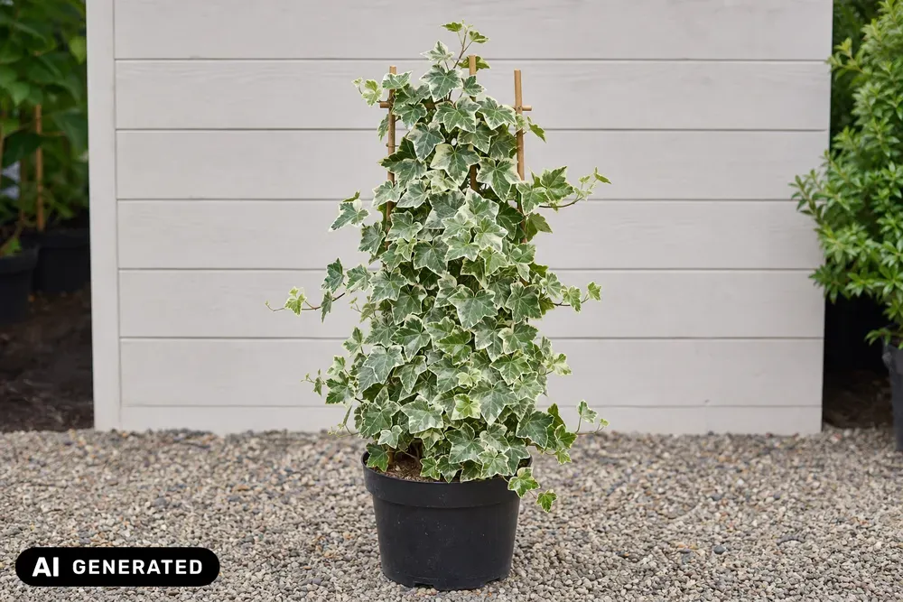 Weißbunter Efeu 'Glacier' – Hedera helix 'Glacier'