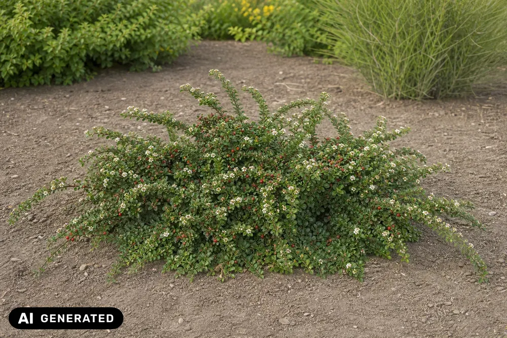 Teppichmispel 'Frieders Evergreen' – Cotoneaster dammeri 'Frieders Evergreen'