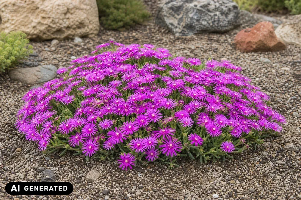 Teppich-Mittagsblume 'Table Mountain' – Delosperma cooperi 'Table Mountain'
