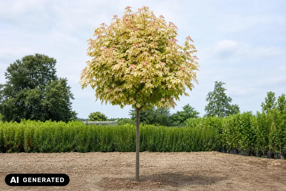 Berg-Ahorn 'Brilliantissimum' – Acer pseudoplatanus 'Brilliantissimum', Bild 2