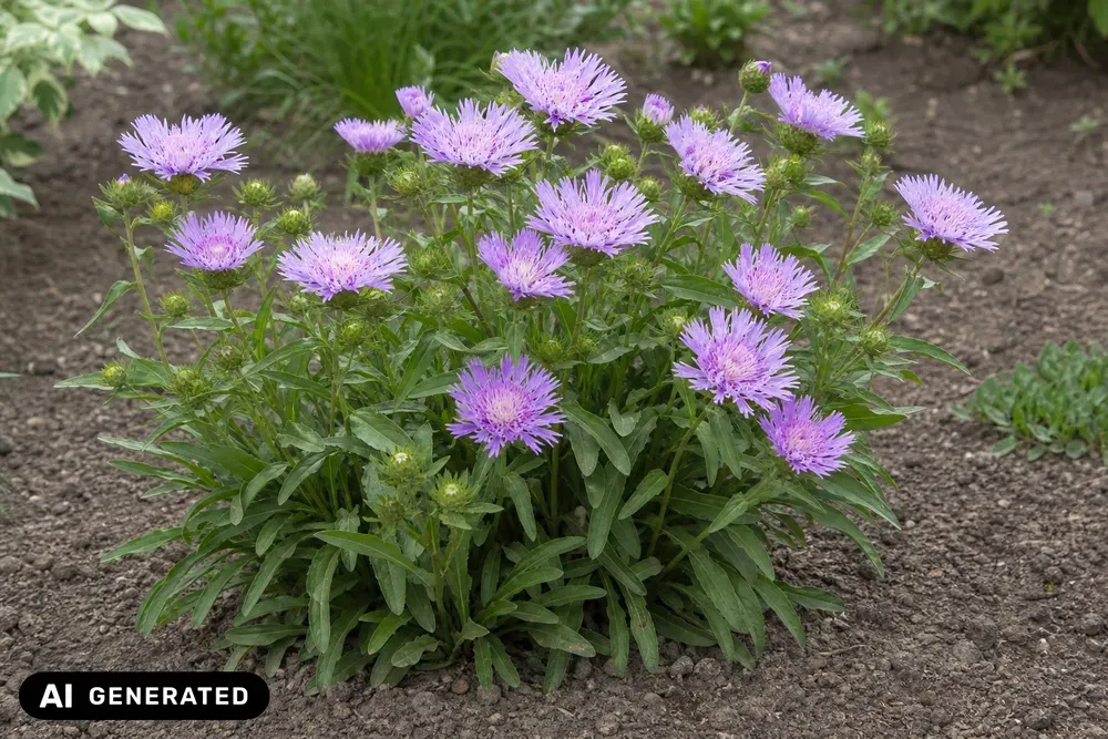 Kornblumen-Aster 'Träumerei' – Stokesia laevis 'Träumerei'