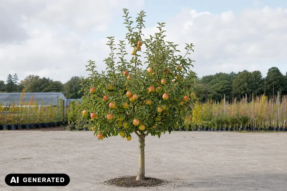 Apfel 'Pinova' – Malus domestica 'Pinova', Bild 2
