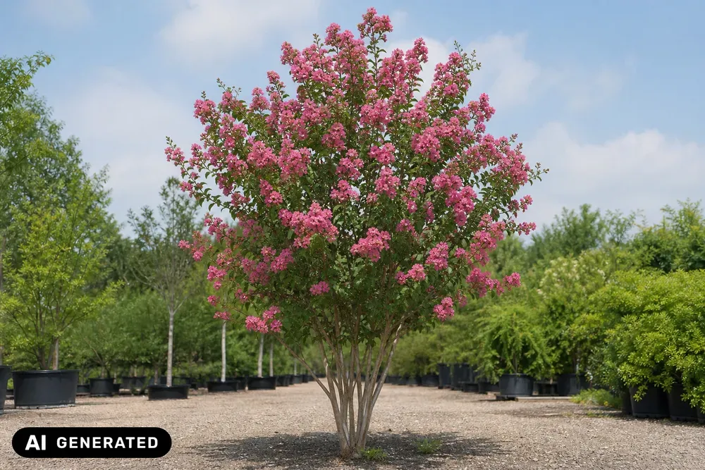 Kreppmyrte 'Rose Indien' – Lagerstroemia indica 'Rose Indien'
