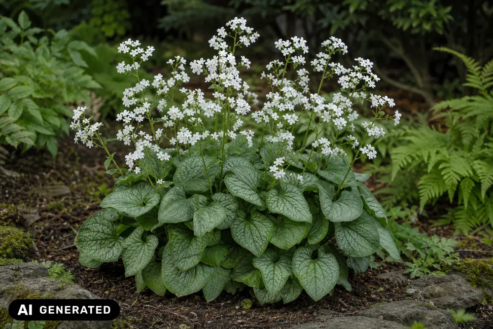 Kaukasus-Vergissmeinnicht 'Betty Bowring' – Brunnera macrophylla 'Betty Bowring', Bild 2