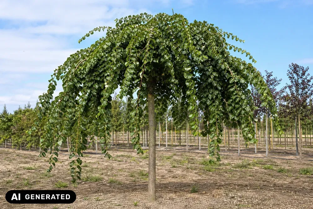 Hängeulme 'Pendula' – Ulmus glabra 'Pendula'