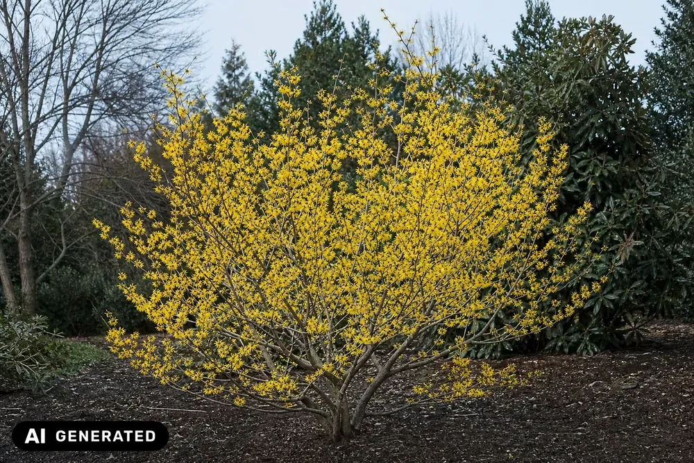 Hybrid-Zaubernuss 'Arnold Promise' – Hamamelis × intermedia 'Arnold Promise', Bild 3