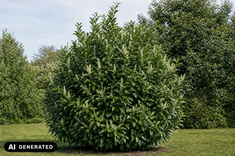 Lorbeerkirsche 'Reynvaanii' – Prunus laurocerasus 'Reynvaanii', Bild 2