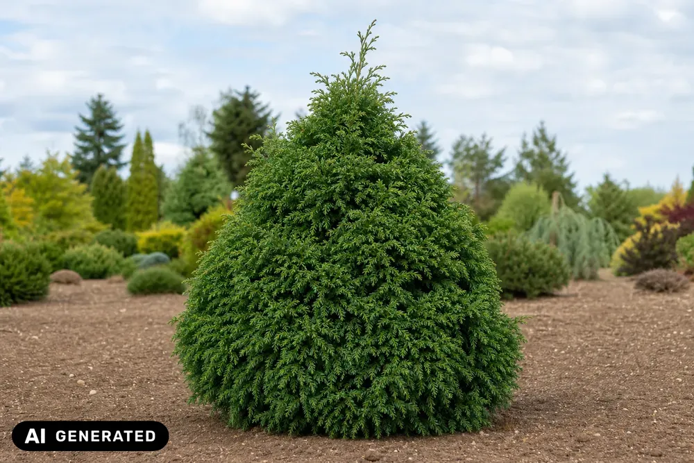 Abendländischer Lebensbaum 'Recurva Nana' – Thuja occidentalis 'Recurva Nana'