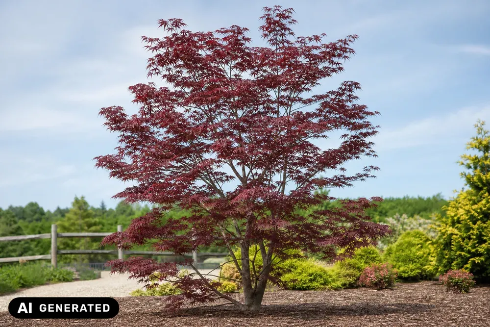 Fächerahorn 'Fireglow' – Acer palmatum 'Fireglow'