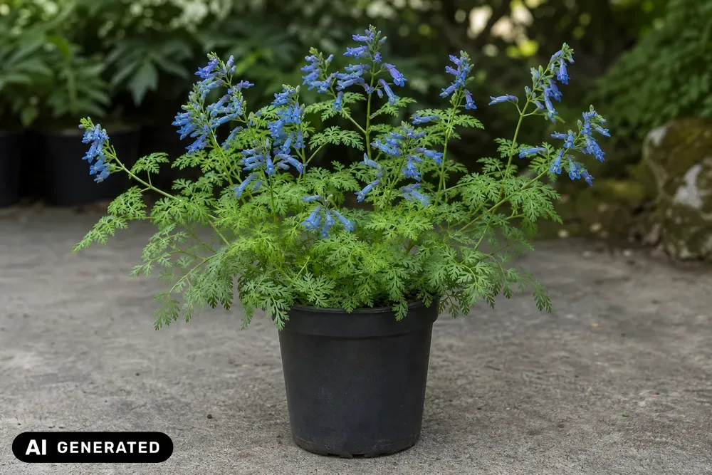 Blauer Lerchensporn 'Porcelain Blue' – Corydalis flexuosa 'Porcelain Blue'
