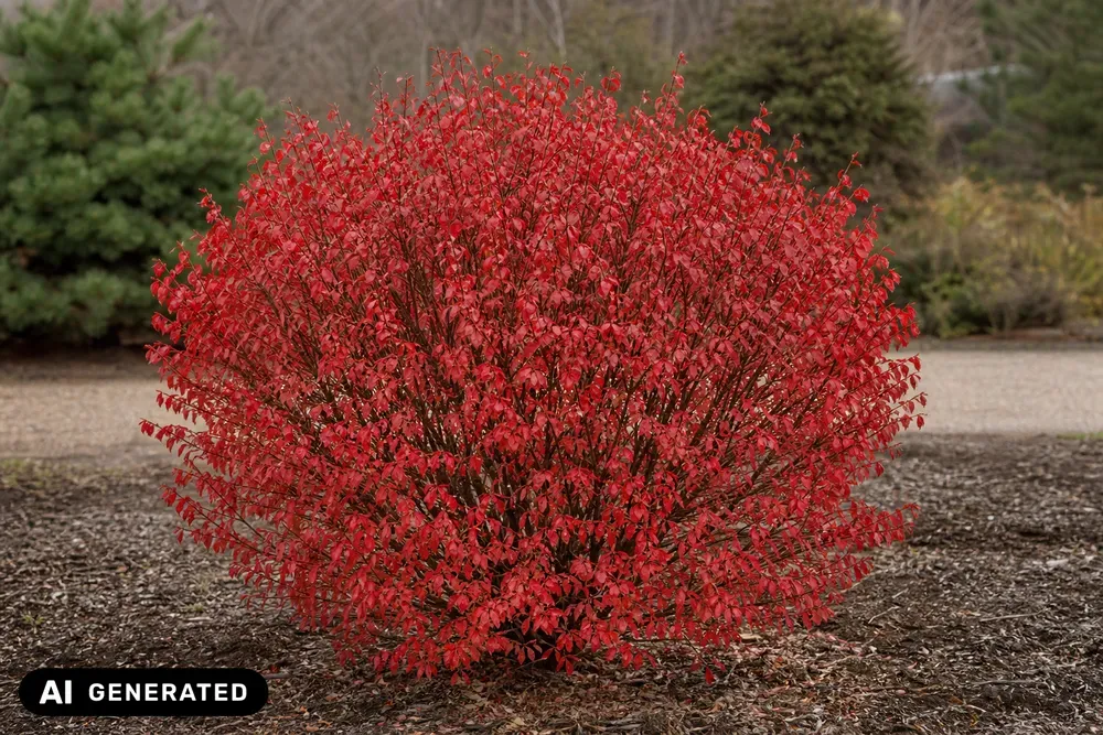 Korkflügelstrauch 'Compactus' – Euonymus alatus 'Compactus', Bild 3