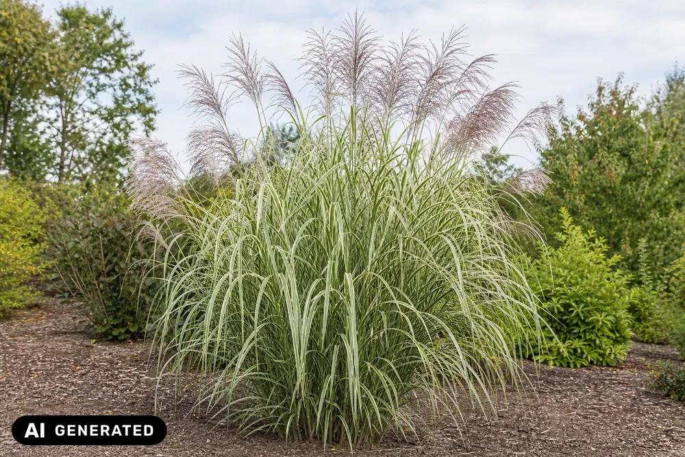 Weißbuntes Chinaschilf 'Variegatus' – Miscanthus sinensis 'Variegatus'