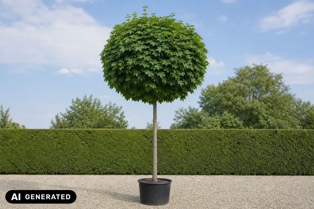 Kugel-Spitzahorn 'Globosum' – Acer platanoides 'Globosum', Bild 3