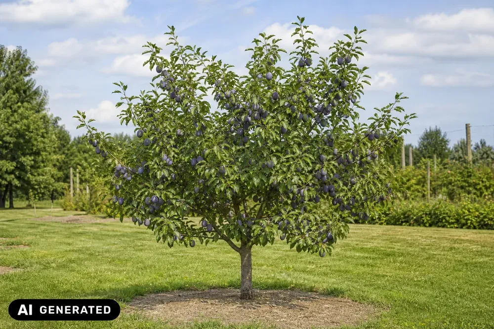Pflaume 'The Czar' – Prunus domestica 'The Czar', Bild 3