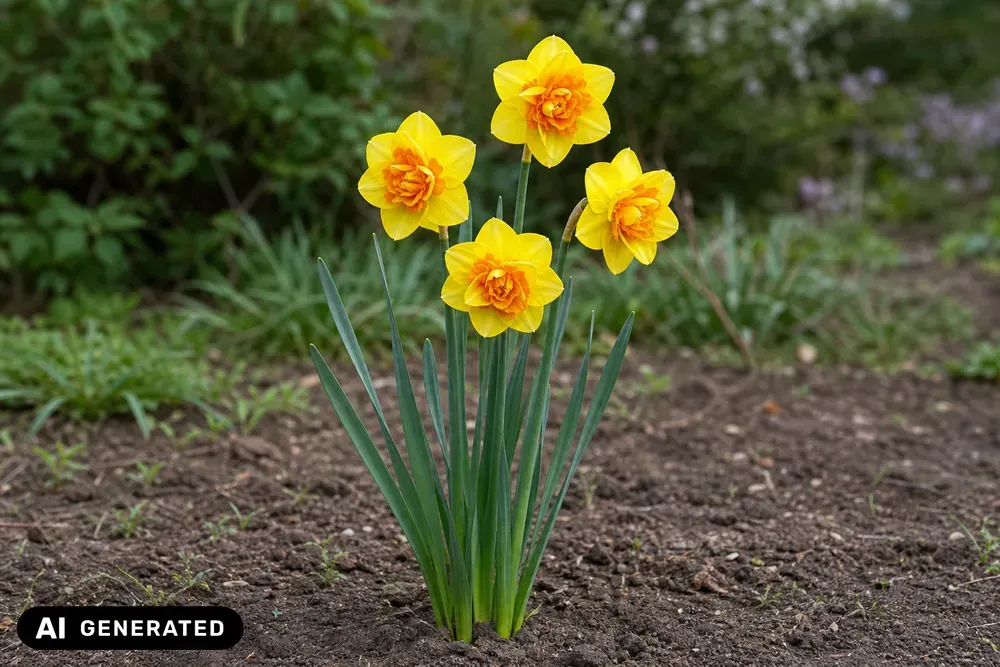 Gefüllte Narzisse 'Tahiti' – Narcissus 'Tahiti'