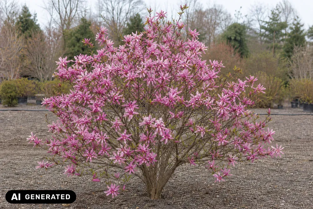 Stern-Magnolie 'George Henry Kern' – Magnolia stellata 'George Henry Kern', Bild 2