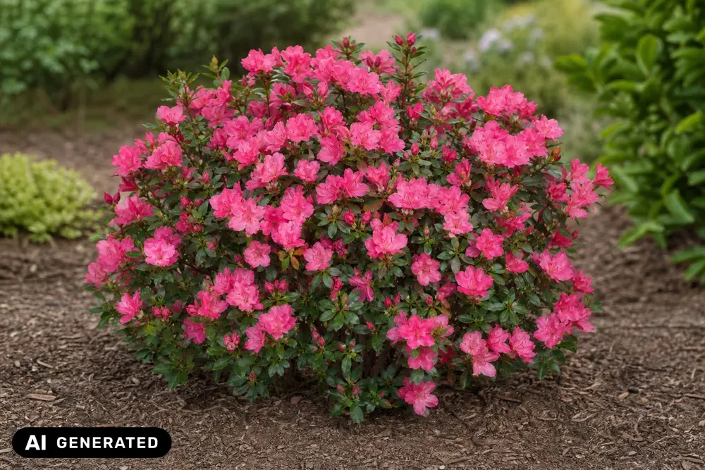 Japanische Azalee 'Rosinetta' – Rhododendron obtusum 'Rosinetta'