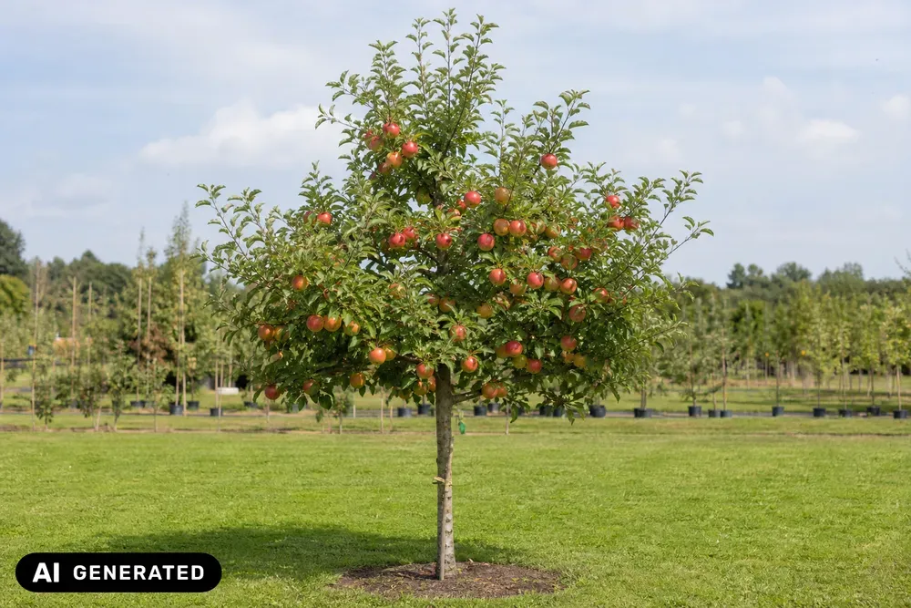 Gala-Apfel – Malus domestica 'Gala', Bild 2
