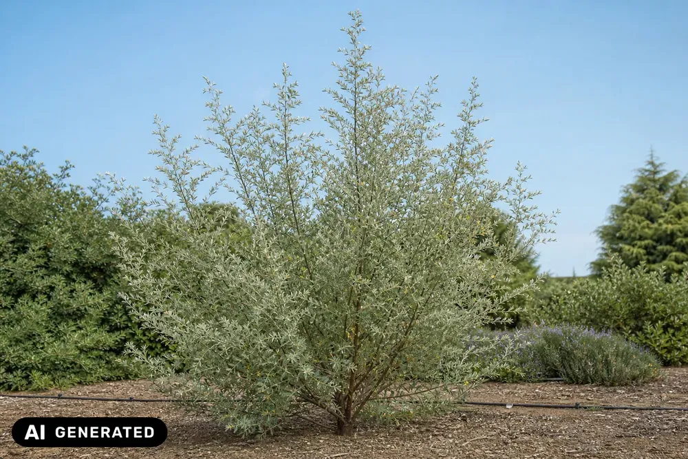 Schmalblättrige Ölweide 'Quicksilver' – Elaeagnus angustifolia 'Quicksilver'