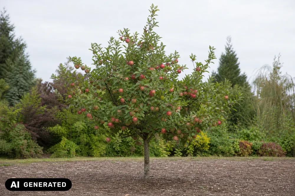 Kulturapfel 'Pilot' – Malus domestica 'Pilot', Bild 2