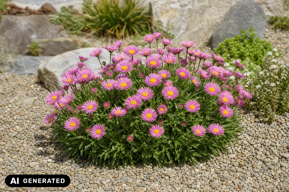 Alpen-Aster 'Happy End' – Aster alpinus 'Happy End'