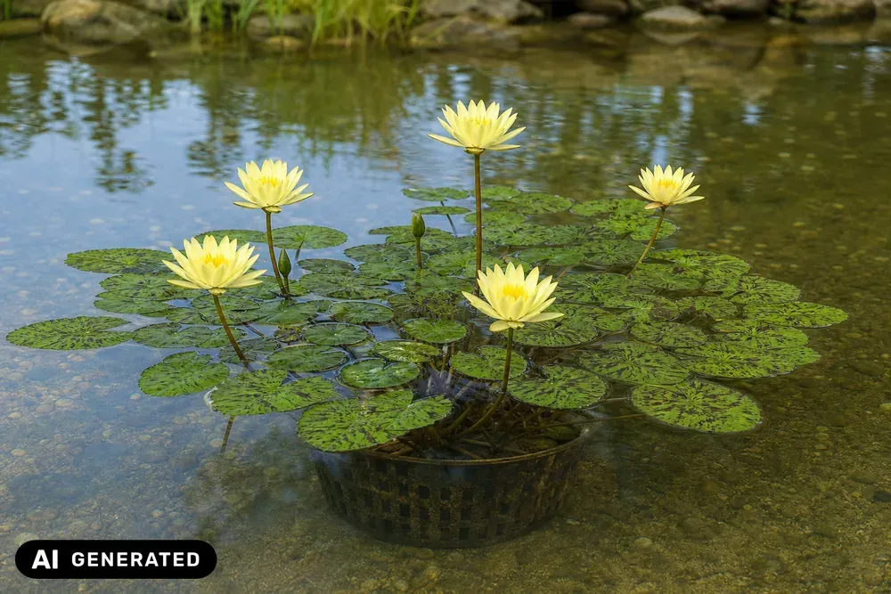 Zwerg-Seerose 'Helvola' – Nymphaea × helvola