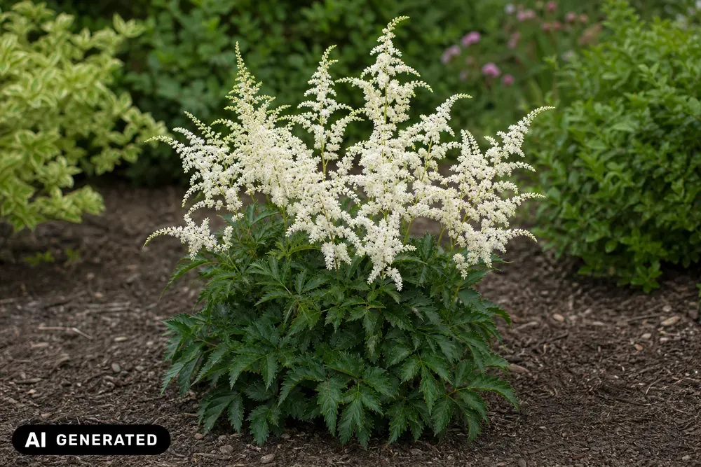 Arends-Prachtspiere 'Brautschleier' – Astilbe × arendsii 'Brautschleier'