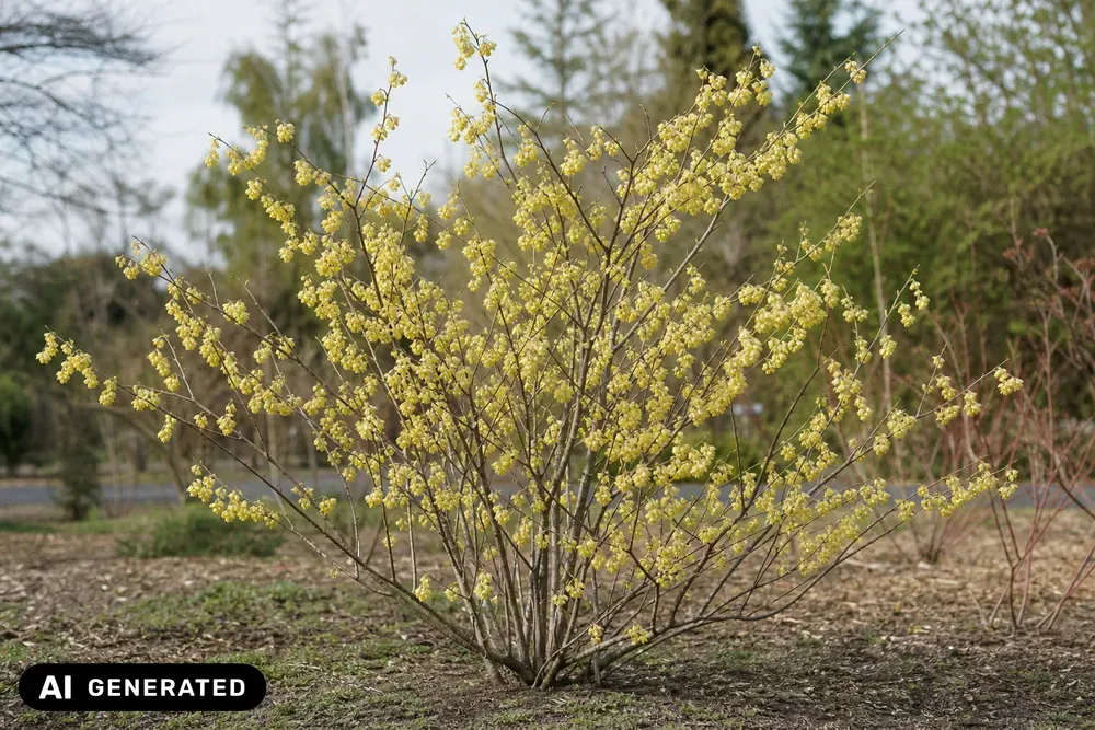 Armblütige Scheinhasel – Corylopsis pauciflora, Bild 4