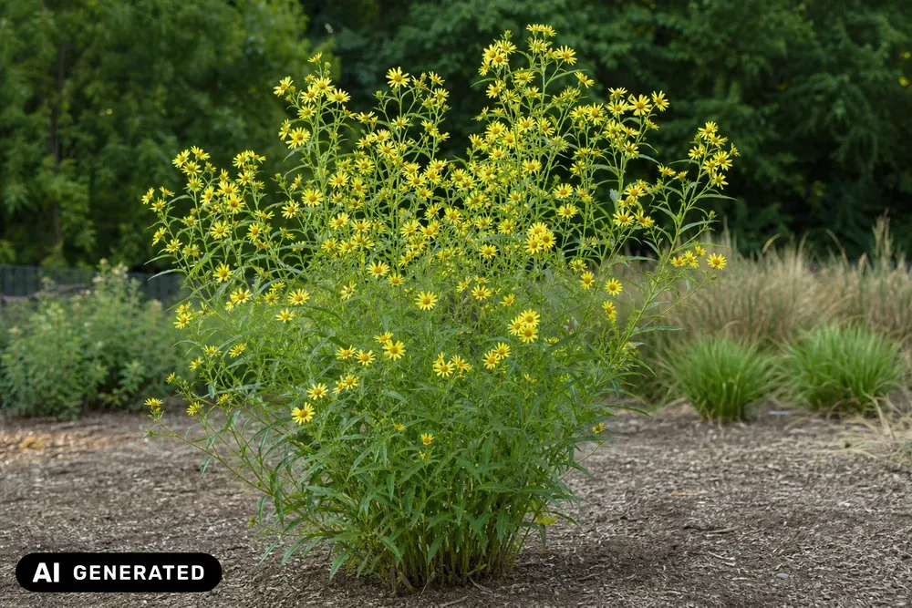 Kleinblütige Sonnenblume 'Lemon Queen' – Helianthus microcephalus 'Lemon Queen'