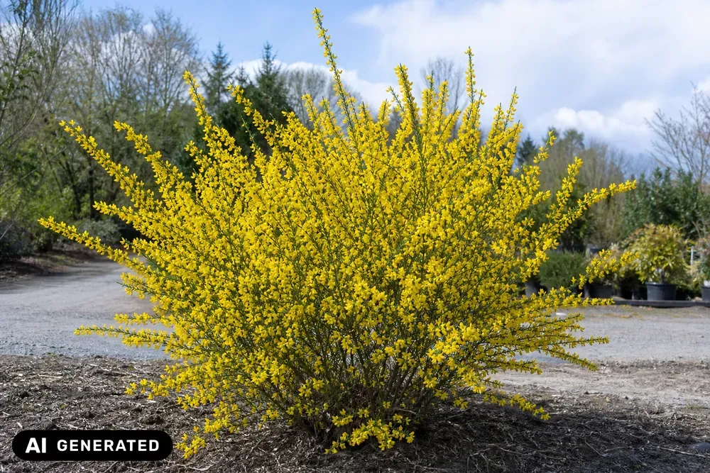 Elfenbeinginster 'Allgold' – Cytisus praecox 'Allgold', Bild 2
